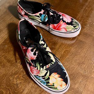 Vans * Tropical Canvas * Size W8 / M6.5 * Great Condition